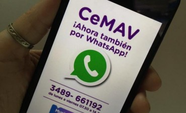 El CEMAV ahora tambi&eacute;n recibe reclamos por WhatsApp 