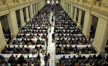 M&Aacute;S DE 3.700 J&Oacute;VENES RINDIERON EL EXAMEN PARA OBTENER  UNA RESIDENCIA EN HOSPITALES P&Uacute;BLICOS DE LA PROVINCIA