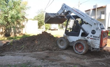 Cuadrillas municipales trabajaron en el barrio Don Francisco 