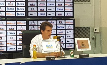 Guillermo Barros Schelotto analiz&oacute; el empate de Boca en el supercl&aacute;sico 