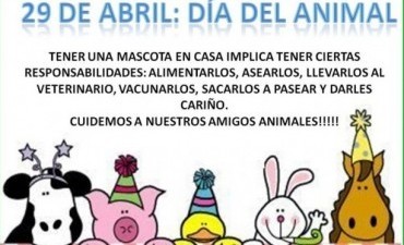 29 de abril: D&iacute;a del animal : Si &eacute;l est&aacute; bien, vos est&aacute;s bien