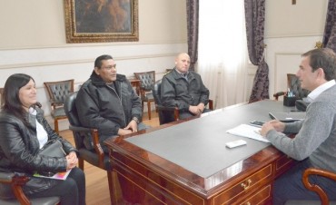Abella recibi&oacute; a las autoridades del Complejo Penitenciario Campana 