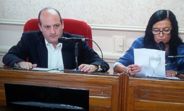 Mensaje de apertura del presidente Sergio Roses en el H.C.D