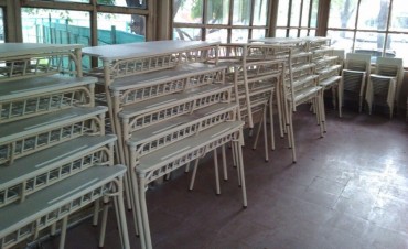 Escuelas de la ciudad recibieron nuevo mobiliario