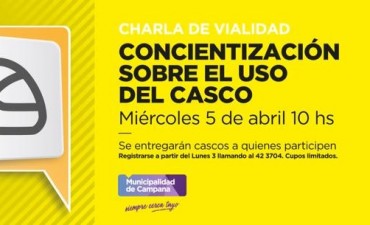 Seguridad vial: brindar&aacute;n una charla sobre medidas de seguridad para el manejo de motos 