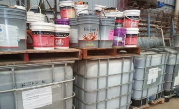El municipio aclaro que no tuvo nada que ver con la donaci&oacute;n de pintura al club Platense