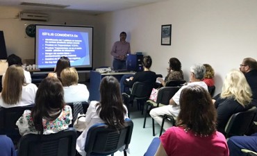 Profesionales m&eacute;dicos se capacitaron sobre Toxoplasmosis y S&iacute;filis