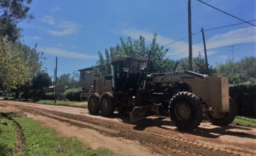San Jacinto: contin&uacute;an los trabajos de mantenimiento integral en el barrio