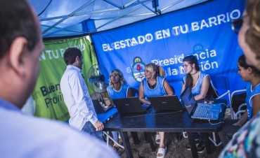 El programa El Estado en tu barrio visitar&aacute; desde el lunes el barrio Lubo 