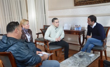 Tras competir en Brasil, Daniel Mu&ntilde;oz fue recibido por el Intendente  