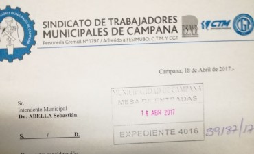 EL MUNICIPIO  Y UNA NUEVA MANIOBRA PARA ENFRENTAR A LOS TRABAJADORES CON EL SINDICATO.