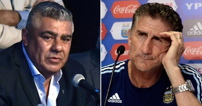 Tapia se reuni&oacute; con Bauza: Hoy es el DT y tiene contrato