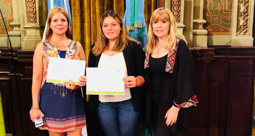 Una joven campanense fue elegida &ldquo;abanderada&rdquo; de la Provincia