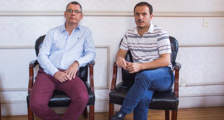Abella present&oacute; al nuevo secretario de Producci&oacute;n, Turismo y Empleo