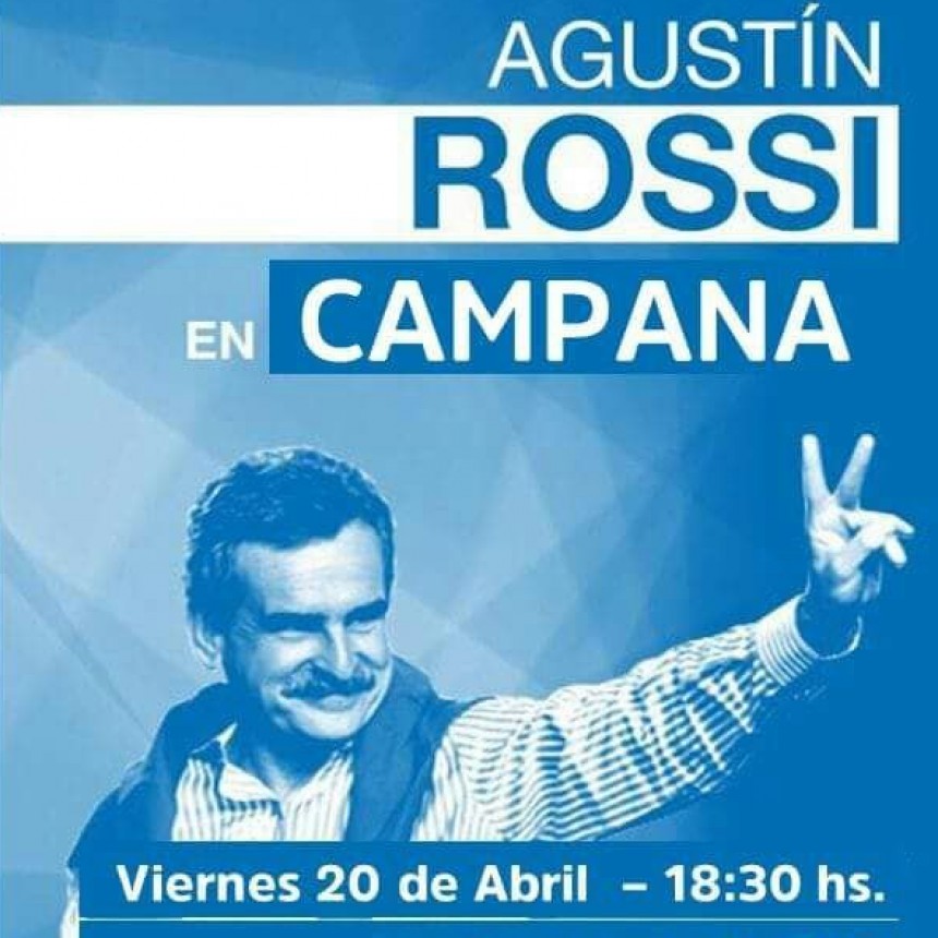Acto del PJ-UC con la visita de Agust�n Rossi