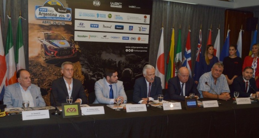 LANZAMIENTO 38&deg; YPF RALLY ARGENTINA 2018