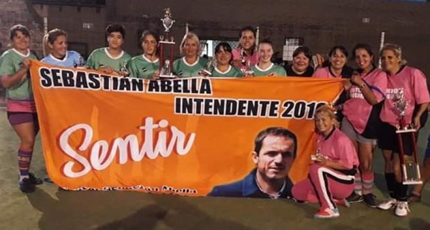 Militantes de &ldquo;Sentir&rdquo; organizaron un torneo rel&aacute;mpago de f&uacute;tbol femenino