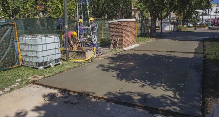 La plaza Eduardo Costa tendr&aacute; un sistema de riesgo automatizado