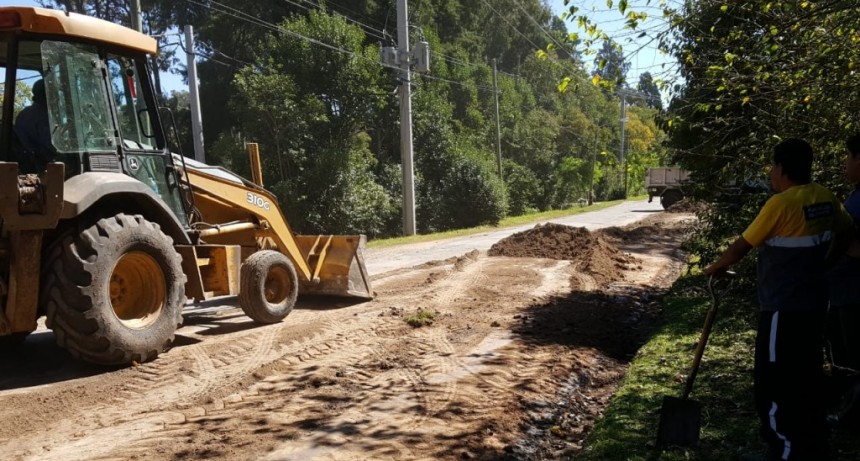 Los Cardales: siguen los trabajos de mantenimiento integral en Monteverde