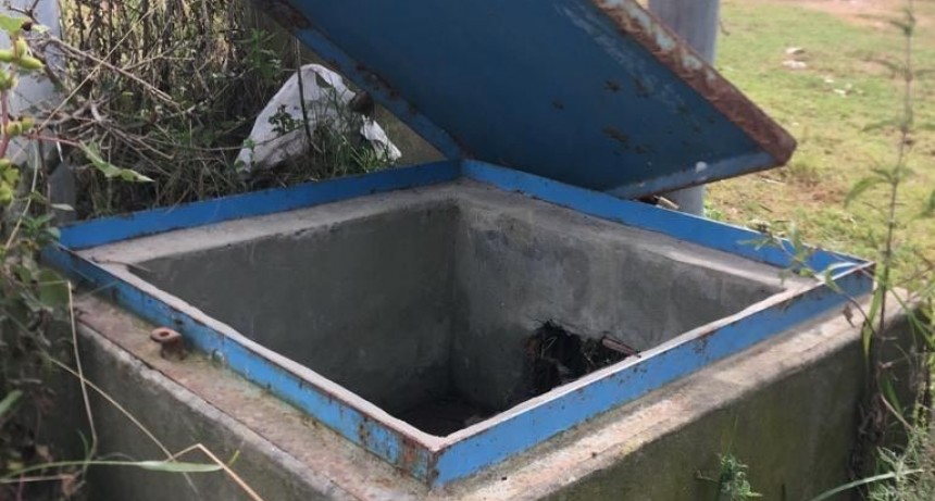 San Cayetano: volvieron a vandalizar la bomba de agua potable
