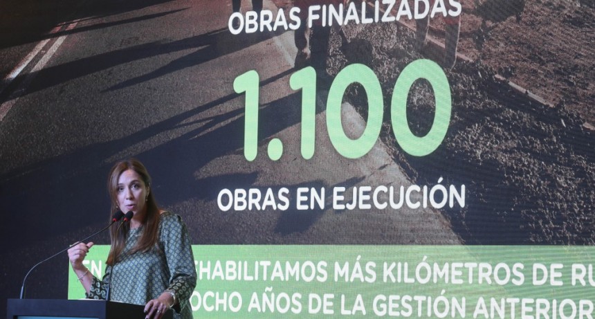 MAR&Iacute;A EUGENIA VIDAL: "LOS ARGENTINOS NO QUIEREN M&Aacute;S ATAJOS NI CAMINOS F&Aacute;CILES. ESTO NO SE RESUELVE CON UN L&Iacute;DER SINO EN EQUIPO"