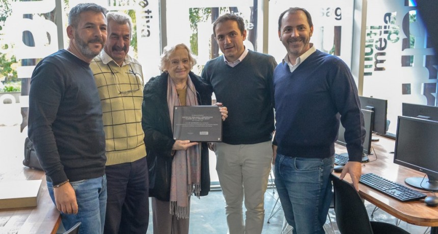 Abella distingui&oacute; al Centro de Jubilados y Pensionados Ilusi&oacute;n de la Tercera Edad   