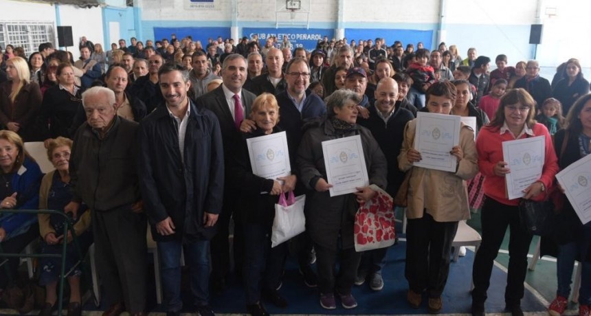 Perechodnik: &ldquo;Estamos al lado de la gente en estos momentos dif&iacute;ciles&rdquo;
