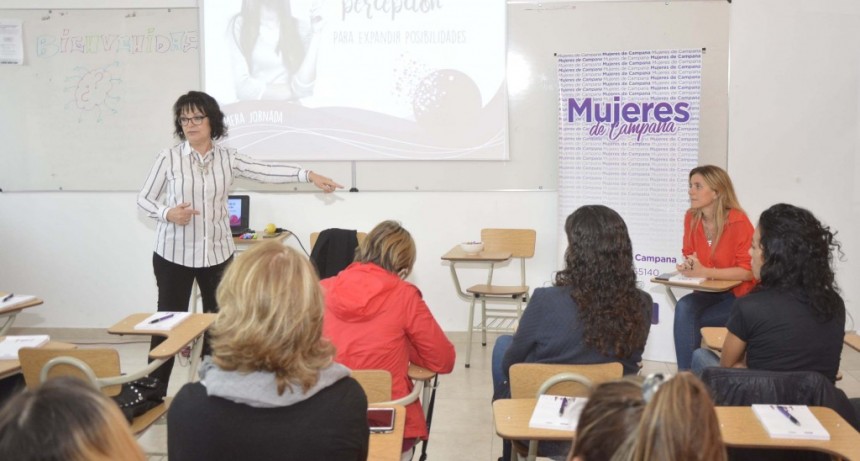 Mujeres de Campana: comenz&oacute; el programa &ldquo;Impulsar&rdquo;   