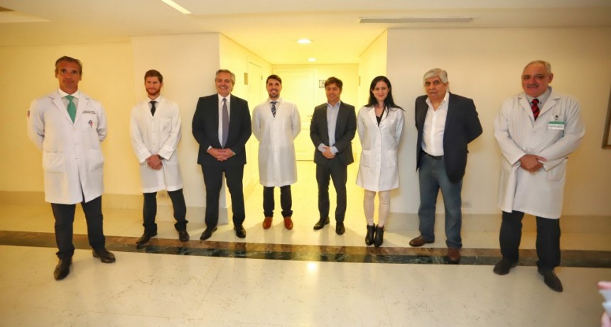 Fern&aacute;ndez, Kicillof y Moyano pusieron en marcha el Sanatorio Ant&aacute;rtida para atenci&oacute;n de pacientes con COVID-19
