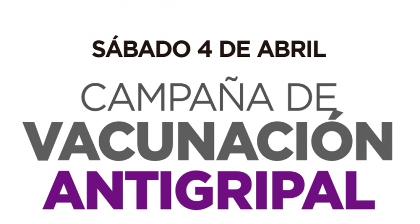 Este s&aacute;bado vacunar&aacute;n contra la gripe a mayores de 60 a&ntilde;os en distintos puntos de la ciudad