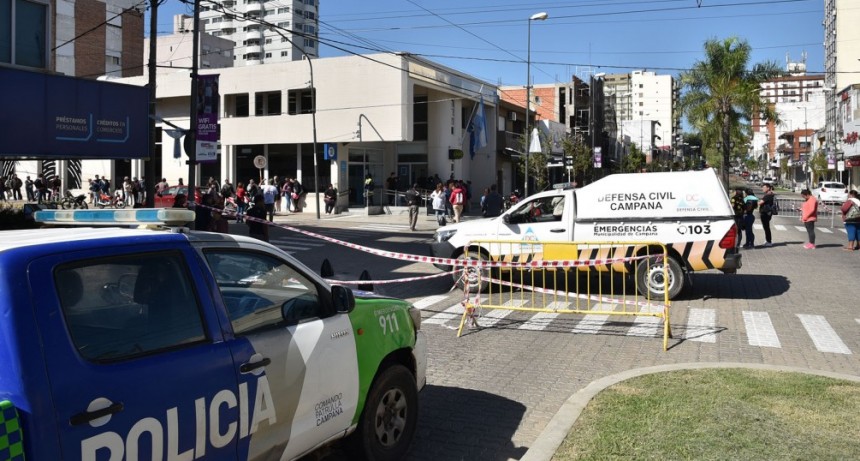 Habr&aacute; operativos y corte de la Rocca por apertura de bancos ma&ntilde;ana domingo