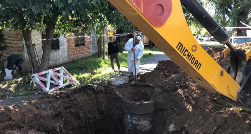 El Destino: el Municipio realiza un importante trabajo hidr&aacute;ulico para terminar con anegamientos 