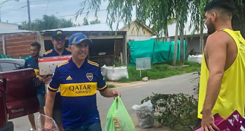 La pe&ntilde;a Campana es de Boca lanza una colecta solidaria 