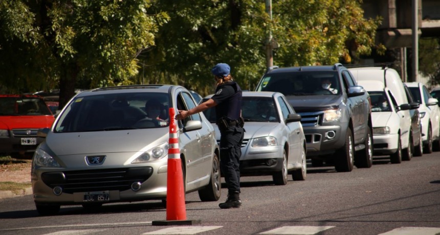 Cuarentena: se intensifican los controles en toda la ciudad 