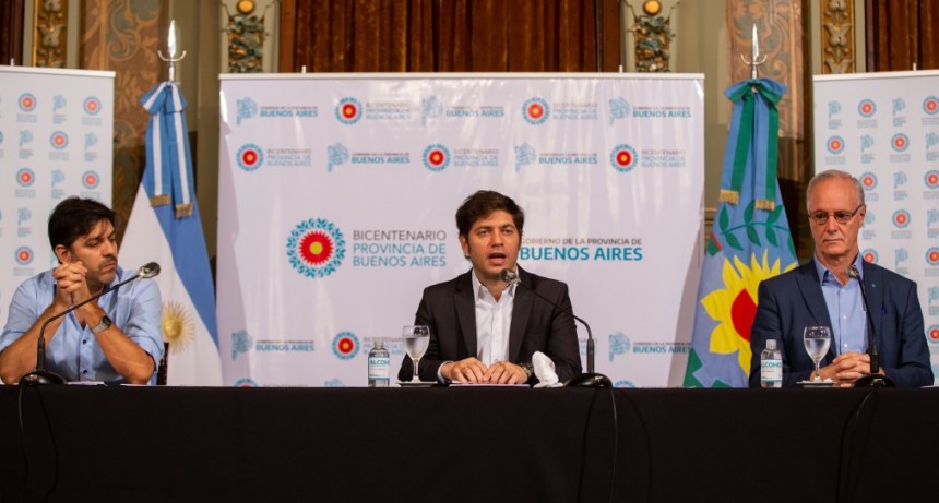 Kicillof: "La cuarentena administrada es una profundizaci&oacute;n de los protocolos pensando en la salud"