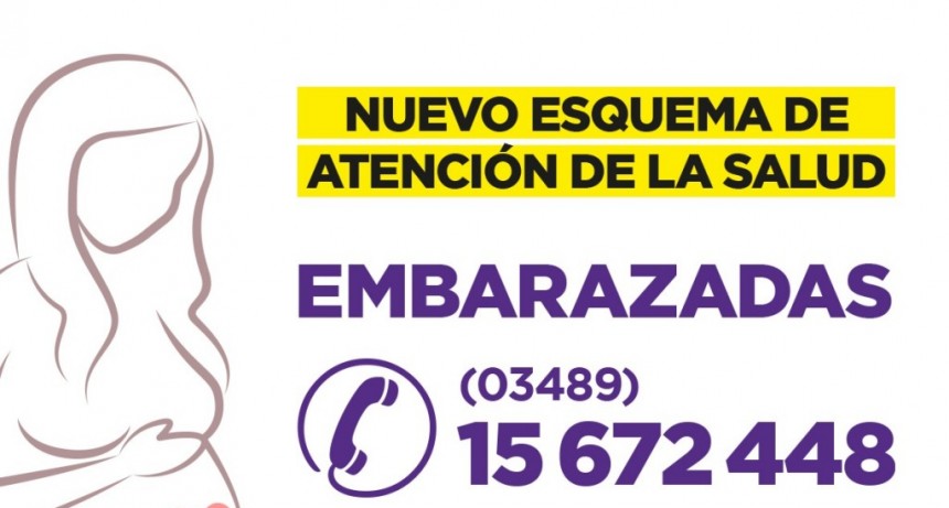 Embarazadas: el Municipio recuerda que est&aacute; habilitado un tel&eacute;fono especial para consultas