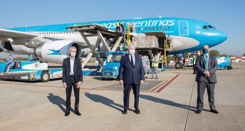 ARRIB&Oacute; VUELO CON LOS ELEMENTOS DE PROTECCI&Oacute;N PARA EL PERSONAL DE SALUD ADQUIRIDOS EN CHINA