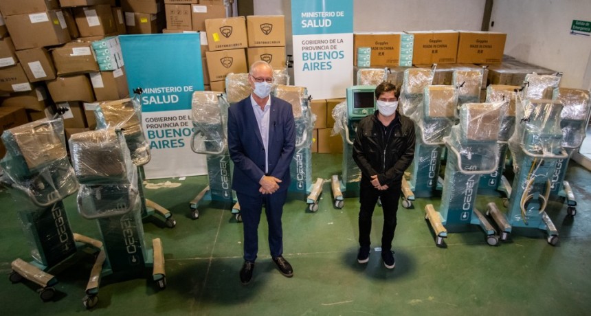 Nuevos respiradores para la Provincia
