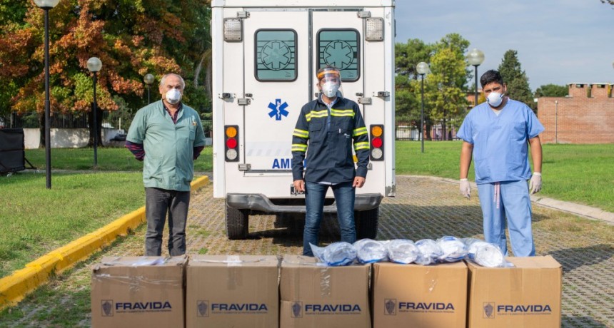 Tenaris don&oacute; 3.750 barbijos modelo N95 a centros m&eacute;dicos de Campana y Z&aacute;rate