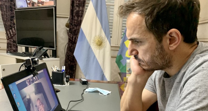 Reunion virtual entre Abella y el vicepresidente del PRO en la C&aacute;mara de Diputados