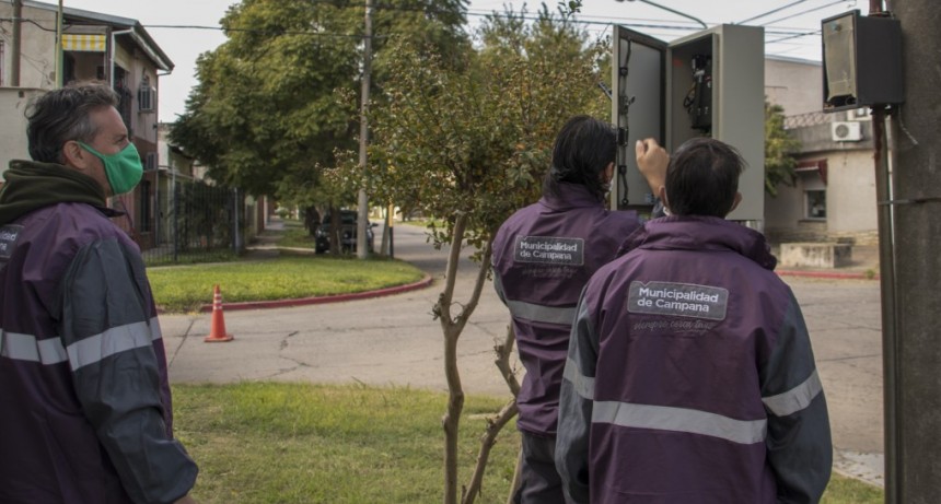 El Intendente destac&oacute; el trabajo de Electromec&aacute;nica y del personal municipal en la emergencia