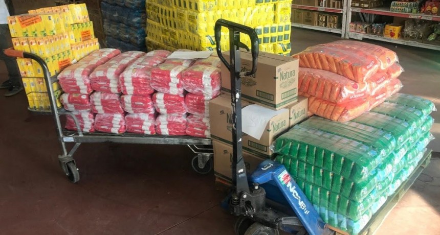 Uni&oacute;n Industrial de Campana : Donaci&oacute;n de Alimentos Municipalidad de Campana