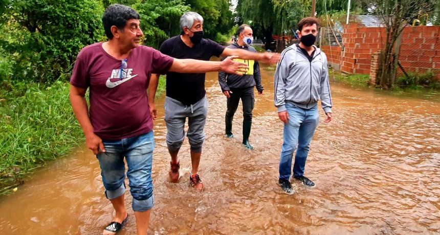 Alejo Sarna: “La ciudad se sigue inundando por falta de obras pluviales” 