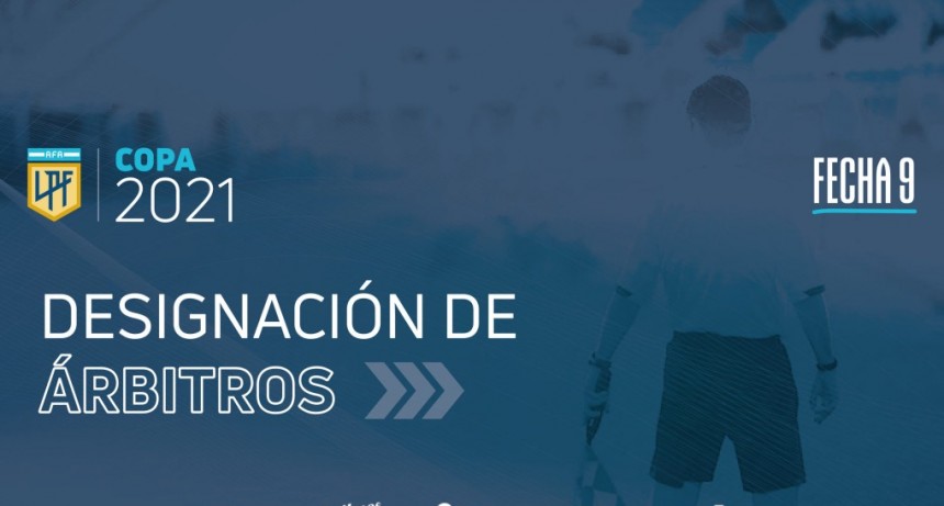 Arbitros para la novena jornada