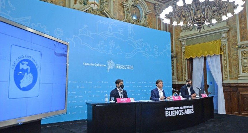 SITUACIÓN EPIDEMIOLÓGICA :  Kicillof presentó las nuevas medidas ante la segunda ola de coronavirus en la Provincia 