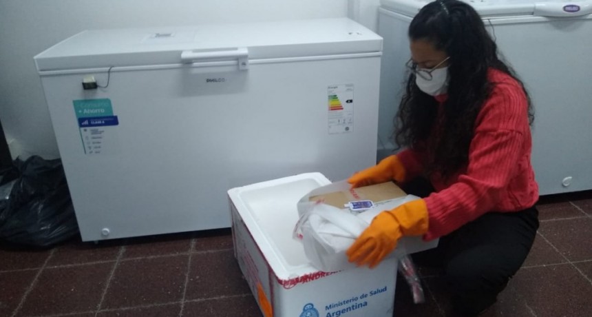 Llegaron más vacunas a Campana