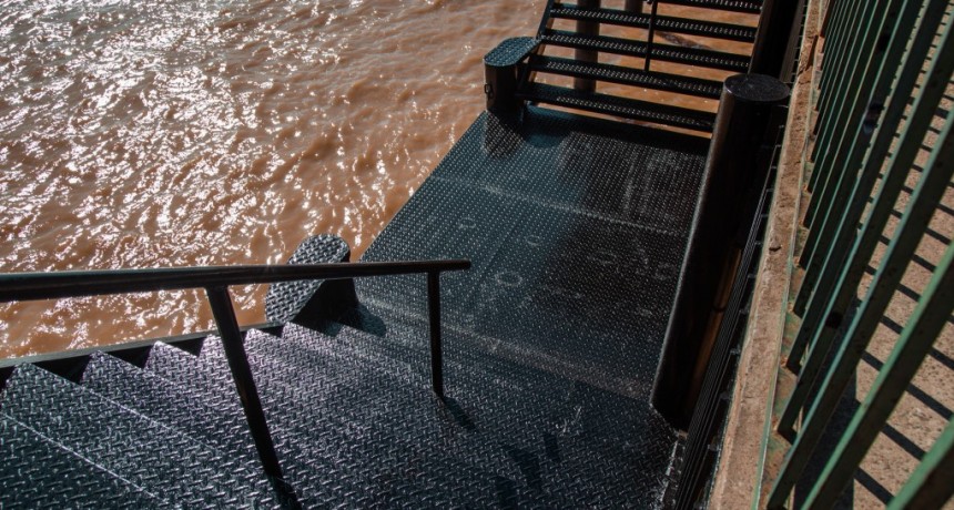 Tras los trabajos de refacción, ya se habilitó el muelle de la nueva Costanera