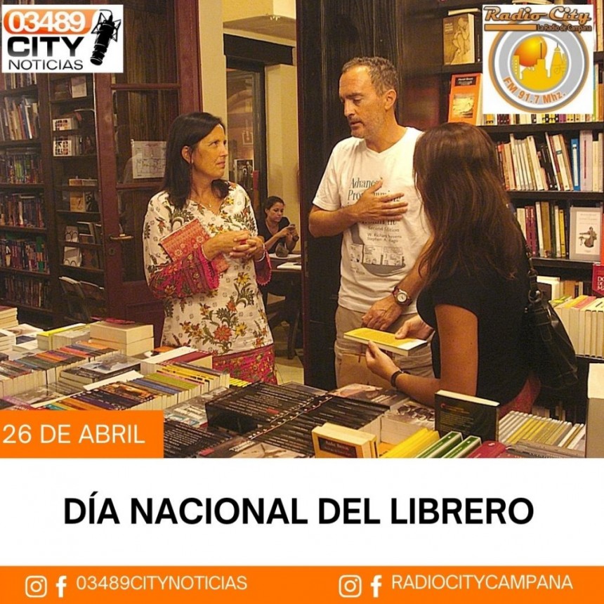 26 DE ABRIL : DIA NACIONAL DEL LIBRERO