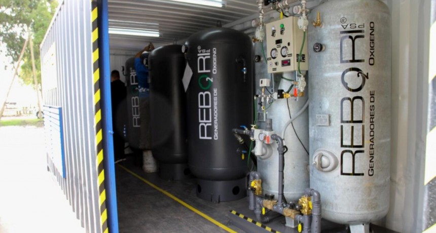 LA PROVINCIA IMPLEMENTÓ UN PLAN PARA FORTALECER LA PROVISIÓN DE OXÍGENO