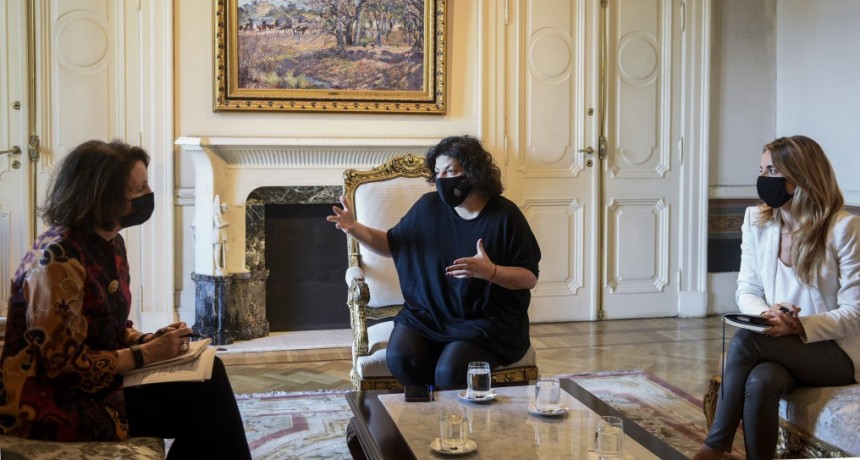 VIZZOTTI Y NICOLINI SE REUNIERON CON LA ENCARGADA DE NEGOCIOS DE LA EMBAJADA DE ESTADOS UNIDOS  